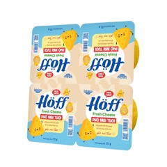 Phô mai tươi Hoff (4hx55g)