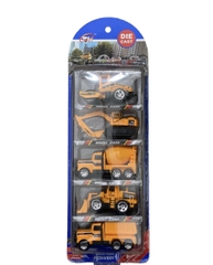 Set 5 xe ô tô mô hình
