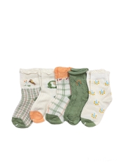 Set 5 đôi tất Minliu len cotton (1-8 tuổi)
