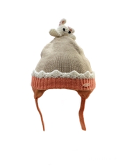 Mũ len đính Thỏ