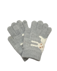 Găng tay len lông thỏ