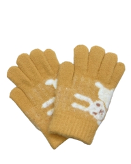 Găng tay len lông thỏ