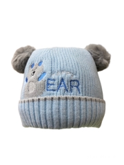 Mũ len chụp 2 quả hình Gấu