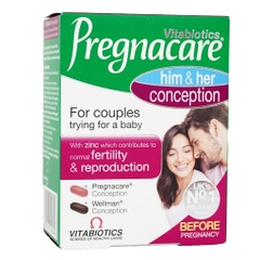 Viên uống hỗ trợ tăng khả năng thụ thai Pregnacare Him & Her Conception