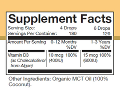 Vitamil D3 hữu cơ Livewise Mỹ dạng nhỏ giọt (0 tháng+)