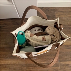 Túi bỉm sữa thêu Gấu