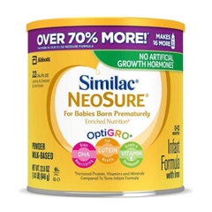 Sữa bột Similac Neosure cho trẻ sinh non Mỹ 646g (0-12 tháng)