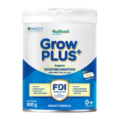 Sữa bột Nutifood Grow Plus xanh nhạt 800g