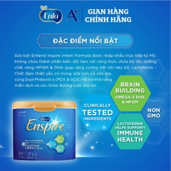 Sữa bột Enfamil Enspire hộp nhựa 581g (0-12 tháng)