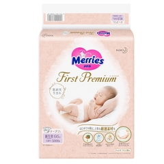 Bỉm Merries First Premium Hồng