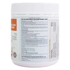Viên uống canxi bio island Bone Care Úc 150 viên (12 tuổi+)