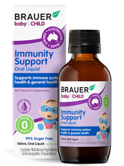 Siro tăng đề kháng Brauer 100ml (0 tháng+)