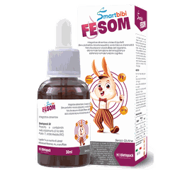 Siro bổ sung sắt trẻ em Smartbibi Fesom 30ml (0 tháng+)