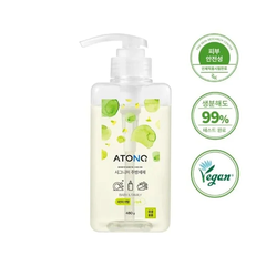 Nước rửa bình & chén đĩa thuần chay Atono2 chai 480g