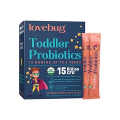 Men vi sinh hữu cơ Lovebug Toddlers Probiotic (1 tuổi+)