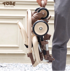 Xe đẩy gấp gọn Tobe Olwen Plus có mái che