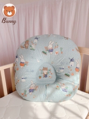 Gối chống trào ngược Vải Cotton thô