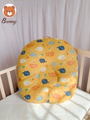 Gối chống trào ngược Vải Cotton thô