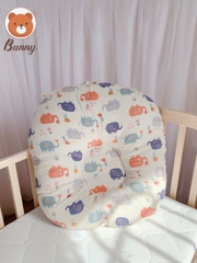 Gối chống trào ngược Vải Cotton thô