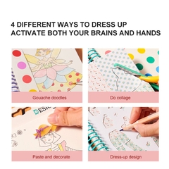 Sổ tay tô màu nước Mideer Little Designer