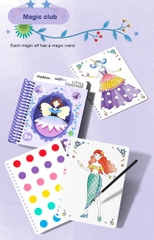 Sổ tay tô màu nước Mideer Little Designer