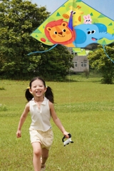 Diều vải kèm dây 50m