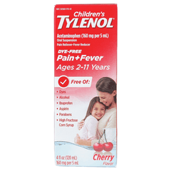 Siro Hạ Sốt Tylenol 2-11 tuổi (120ml)