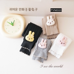 Quần len không bàn đính thỏ