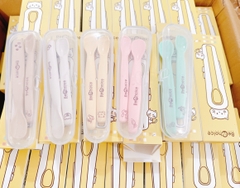Set 2 thìa silicon BeChoice