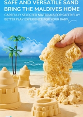 Bộ cát động lực Mideer Magic Sand Play Set (3 tuổi+)