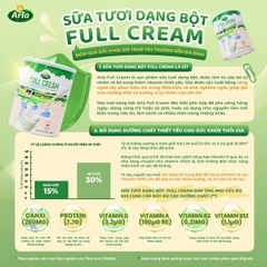 Sữa bột nguyên kem Arla Full Cream (1 tuổi+)