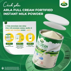 Sữa bột nguyên kem Arla Full Cream (1 tuổi+)