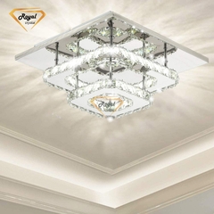 Đèn chùm pha lê ốp trần OT 033