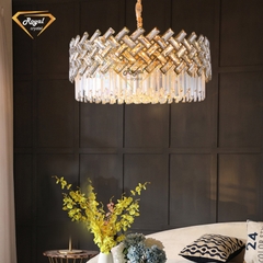 Đèn chùm pha lê thả THA 047
