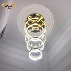 Đèn chùm pha lê thong tang TT 022