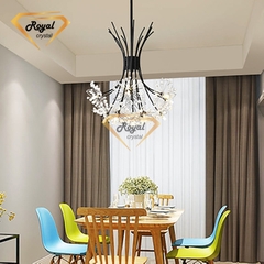 Đèn chùm pha lê thả THA 092