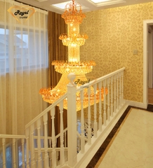 Đèn chùm pha lê thong tang TT 026