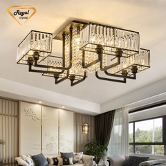 Đèn chùm pha lê ốp trần OT 023