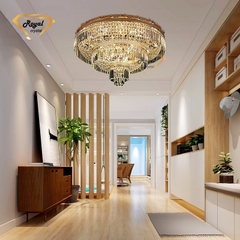 Đèn chùm pha lê ốp trần OT 031