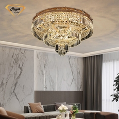 Đèn chùm pha lê ốp trần OT 031