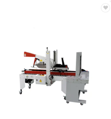 Máy dán thùng carton kết hợp Máy đai thùng