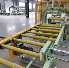 Máy quấn màng co nằm ngang