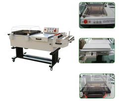 Máy cắt và co màng tự động