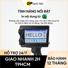 Combo Máy in date cam tay Giá Rẻ  DP20C (bao gồm mực và máy)