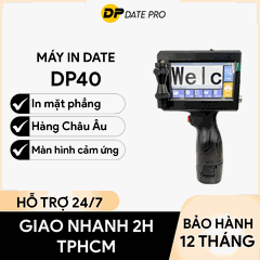 Máy in phun date cầm tay DP40 tiêu chuẩn CE