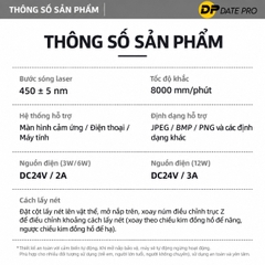 Máy Khắc Laser Mini DADYTL A2