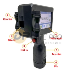 Combo Máy in date cam tay Giá Rẻ  DP20C (bao gồm mực và máy)