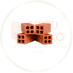 Gạch Xây Dựng Tuynel 4 Lỗ Ống Vuông Loại A (8x18)