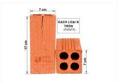 Gạch Xây Dựng Tuynel Loại B (7x17)