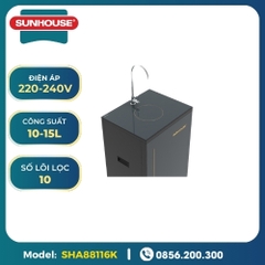 Máy Lọc Nước Tủ Đứng Sunhouse 10 Lõi SHA88116K